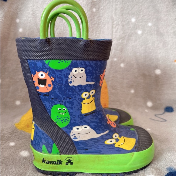 Kamik Toddler Monsters Rain Boots - Picture 2 of 5